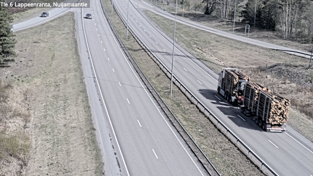 Kelikamerat Kuva Tie 6 Lappeenranta, Nuijamaantie, Lappeenranta, Etelä-Karjala