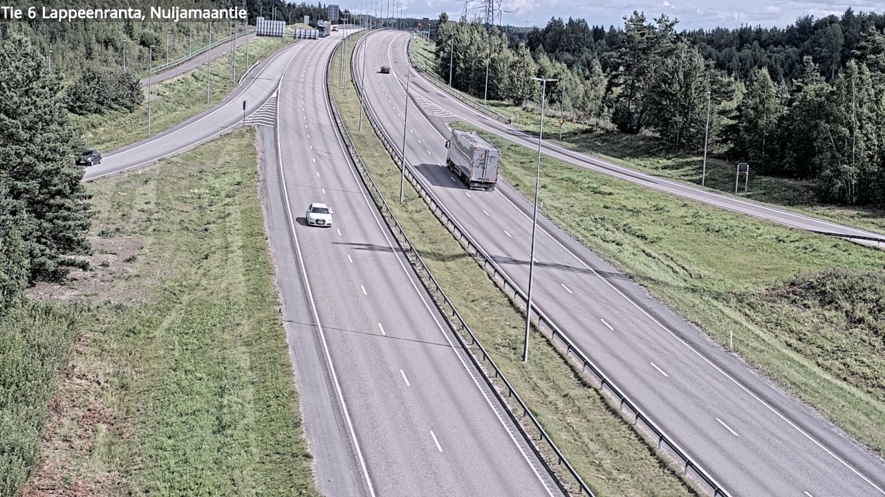 Kelikamerat Kuva Tie 6 Lappeenranta, Nuijamaantie, Lappeenranta, Etelä-Karjala