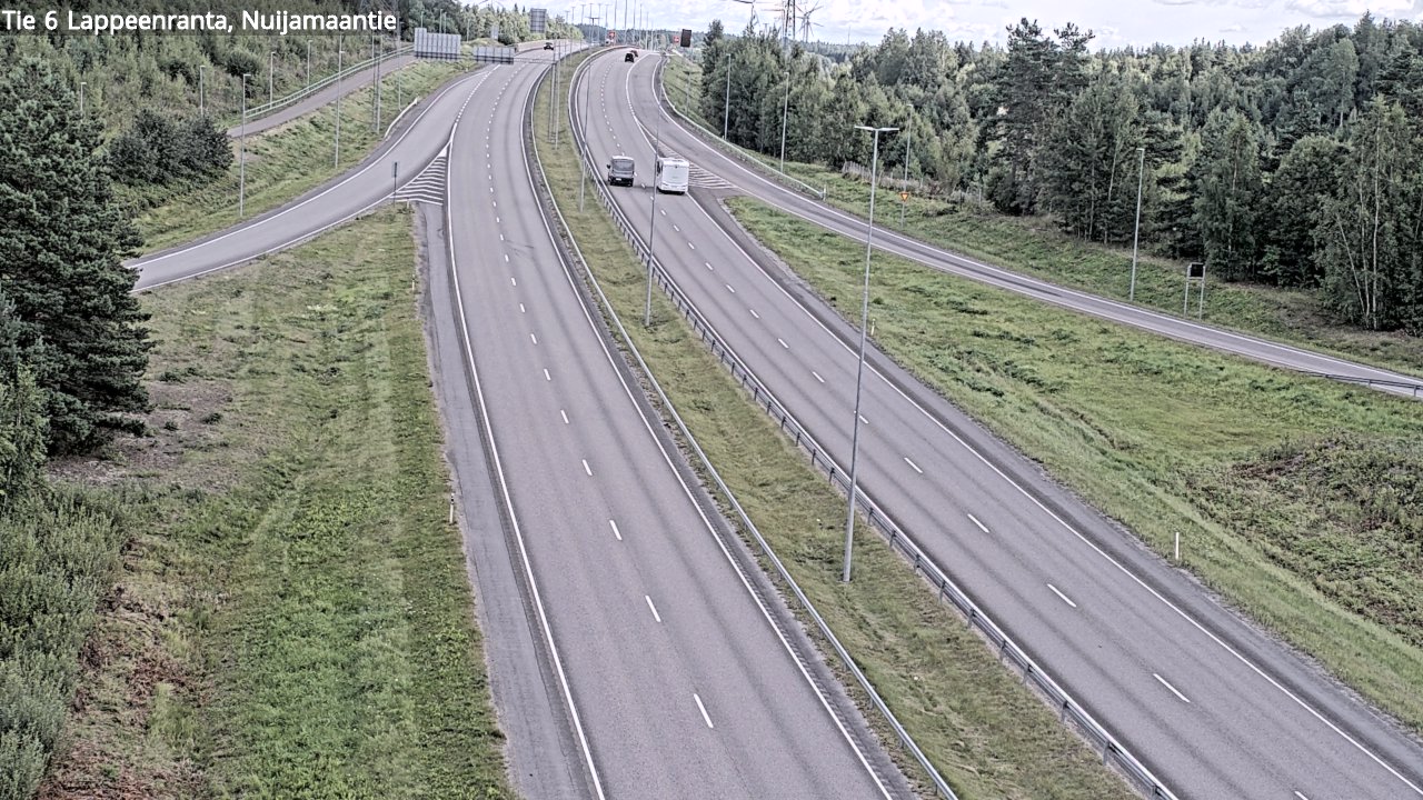 Kelikamerat Kuva Tie 6 Lappeenranta, Nuijamaantie, Lappeenranta, Etelä-Karjala