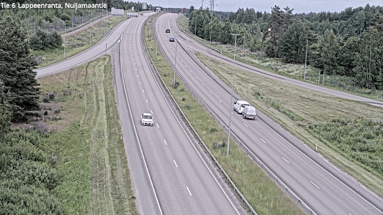 Kelikamerat Kuva Tie 6 Lappeenranta, Nuijamaantie, Lappeenranta, Etelä-Karjala