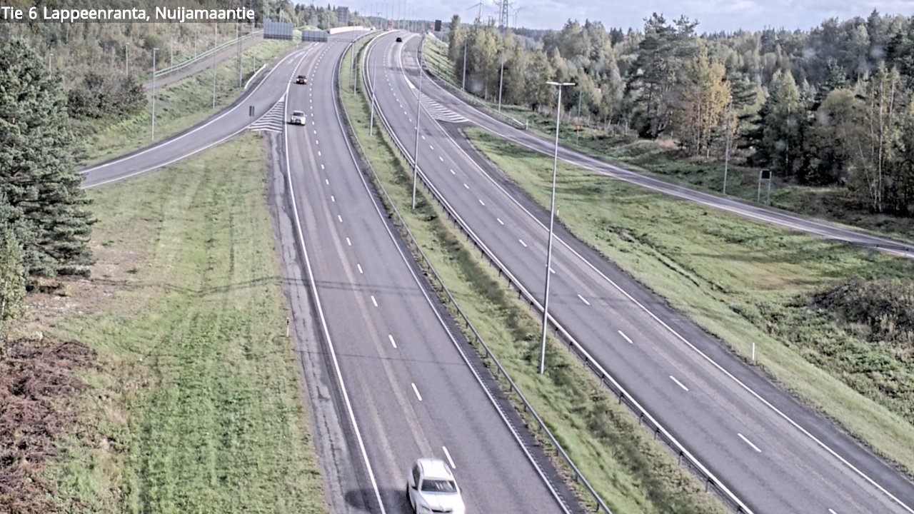 Kelikamerat Kuva Tie 6 Lappeenranta, Nuijamaantie, Lappeenranta, Etelä-Karjala