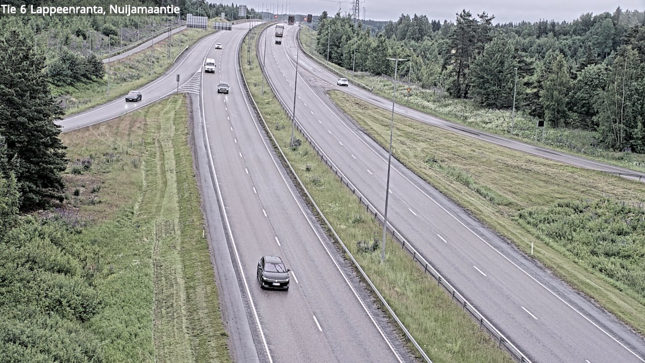 Kelikamerat Kuva Tie 6 Lappeenranta, Nuijamaantie, Lappeenranta, Etelä-Karjala