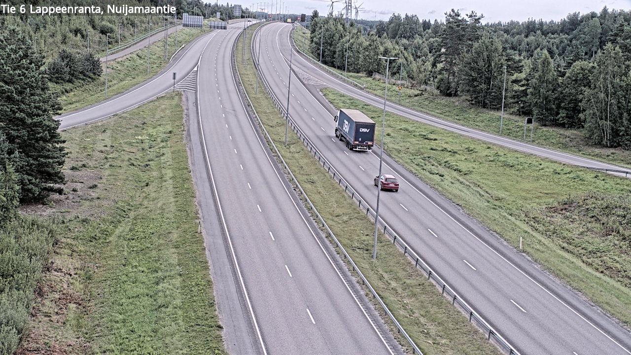 Kelikamerat Kuva Tie 6 Lappeenranta, Nuijamaantie, Lappeenranta, Etelä-Karjala
