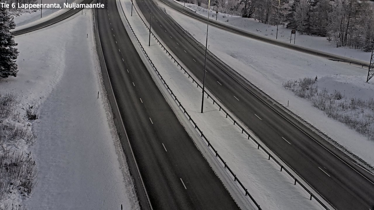 Kelikamerat Kuva Tie 6 Lappeenranta, Nuijamaantie, Lappeenranta, Etelä-Karjala