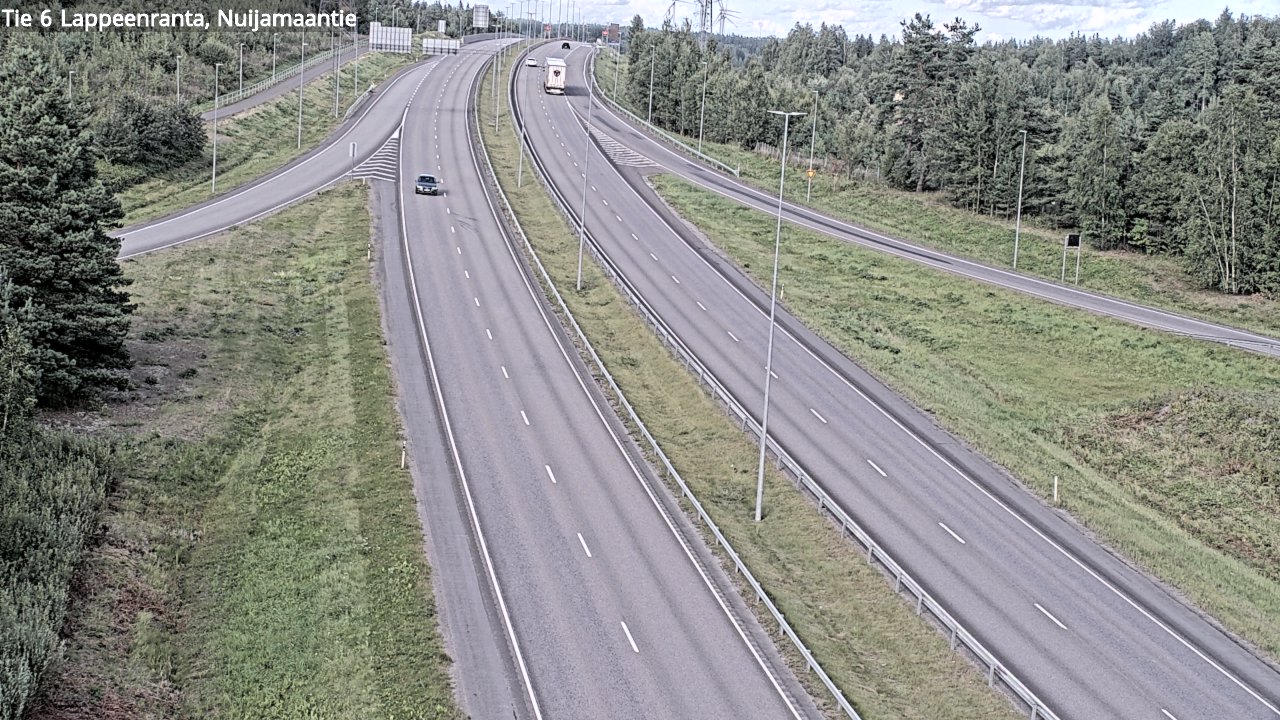 Kelikamerat Kuva Tie 6 Lappeenranta, Nuijamaantie, Lappeenranta, Etelä-Karjala