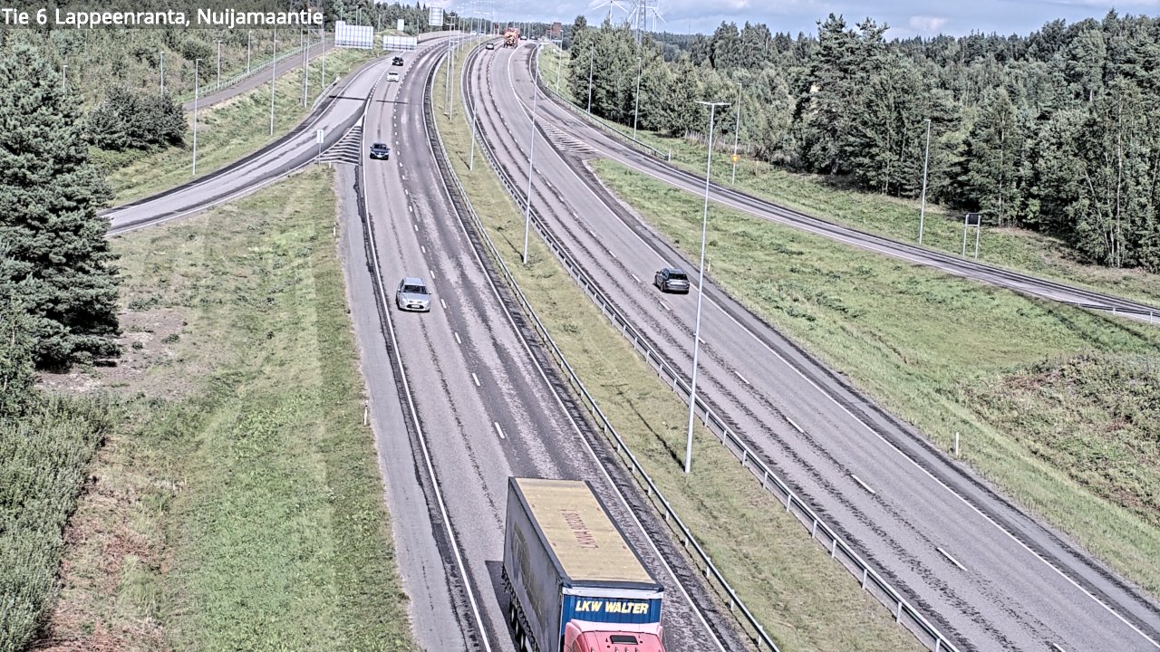 Kelikamerat Kuva Tie 6 Lappeenranta, Nuijamaantie, Lappeenranta, Etelä-Karjala