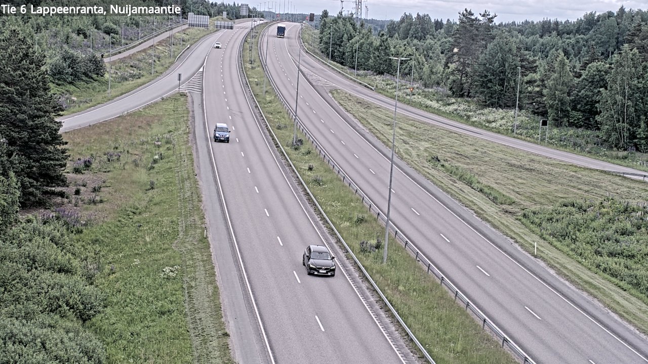 Kelikamerat Kuva Tie 6 Lappeenranta, Nuijamaantie, Lappeenranta, Etelä-Karjala