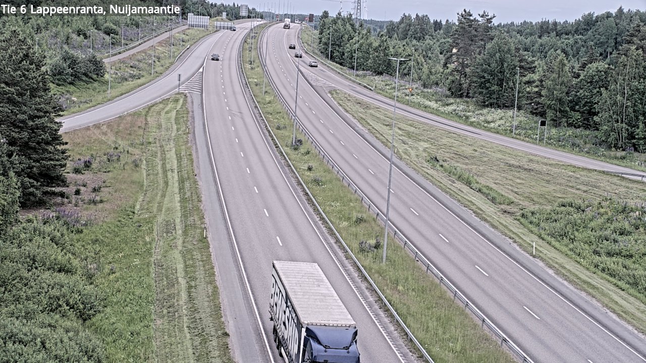 Kelikamerat Kuva Tie 6 Lappeenranta, Nuijamaantie, Lappeenranta, Etelä-Karjala
