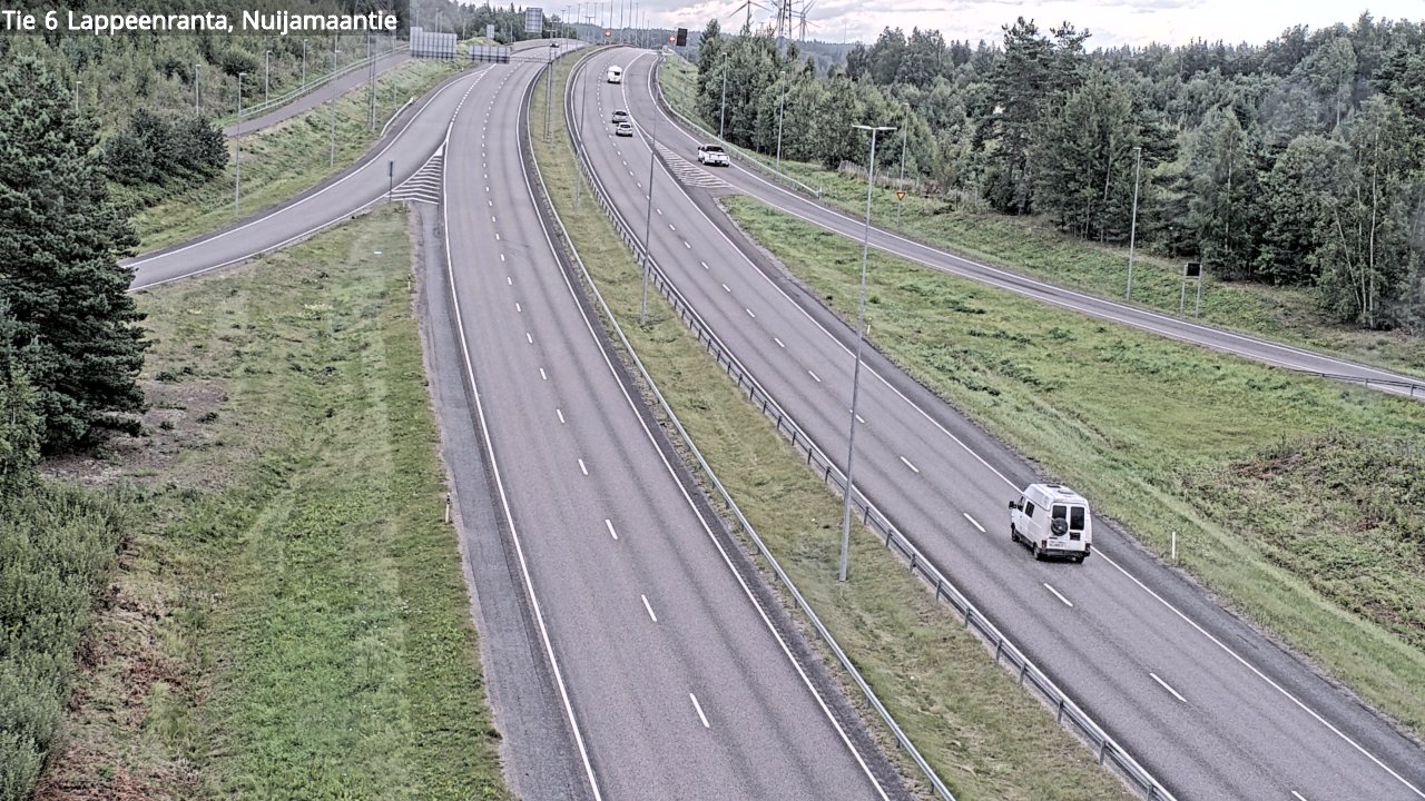 Kelikamerat Kuva Tie 6 Lappeenranta, Nuijamaantie, Lappeenranta, Etelä-Karjala
