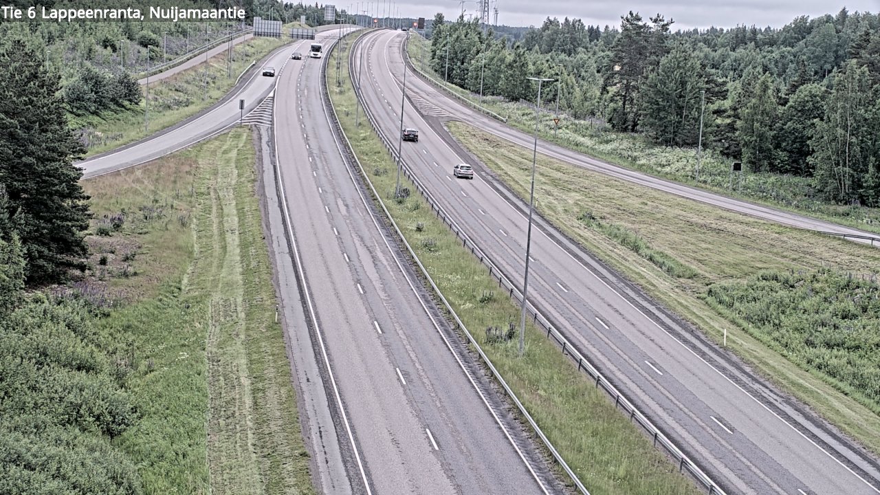 Kelikamerat Kuva Tie 6 Lappeenranta, Nuijamaantie, Lappeenranta, Etelä-Karjala