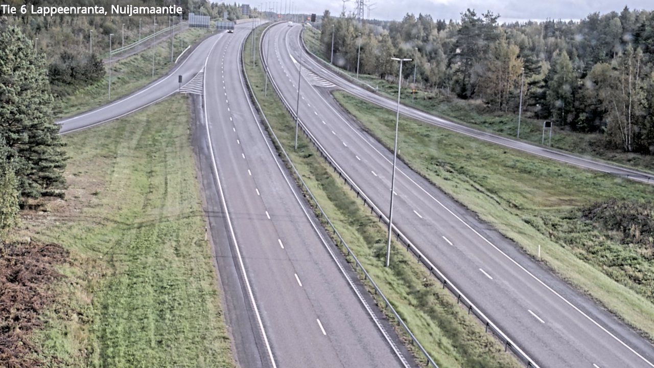 Kelikamerat Kuva Tie 6 Lappeenranta, Nuijamaantie, Lappeenranta, Etelä-Karjala