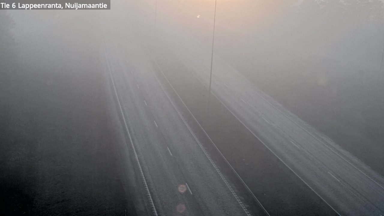 Kelikamerat Kuva Tie 6 Lappeenranta, Nuijamaantie, Lappeenranta, Etelä-Karjala