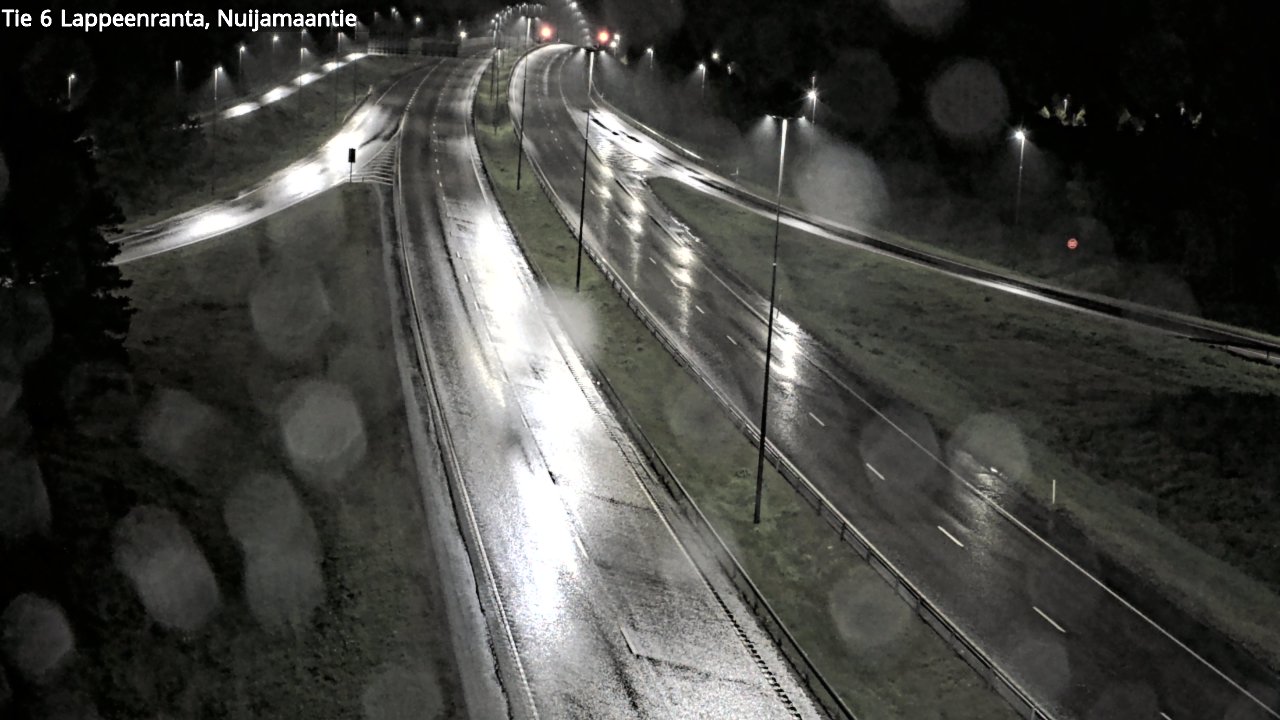Weather Camera Image Road 6 Lappeenranta, Nuijamaantie, Lappeenranta, Etelä-Karjala