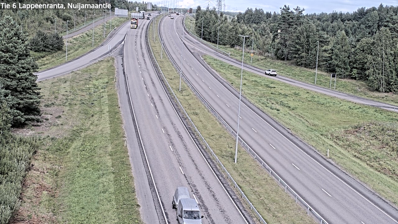 Kelikamerat Kuva Tie 6 Lappeenranta, Nuijamaantie, Lappeenranta, Etelä-Karjala