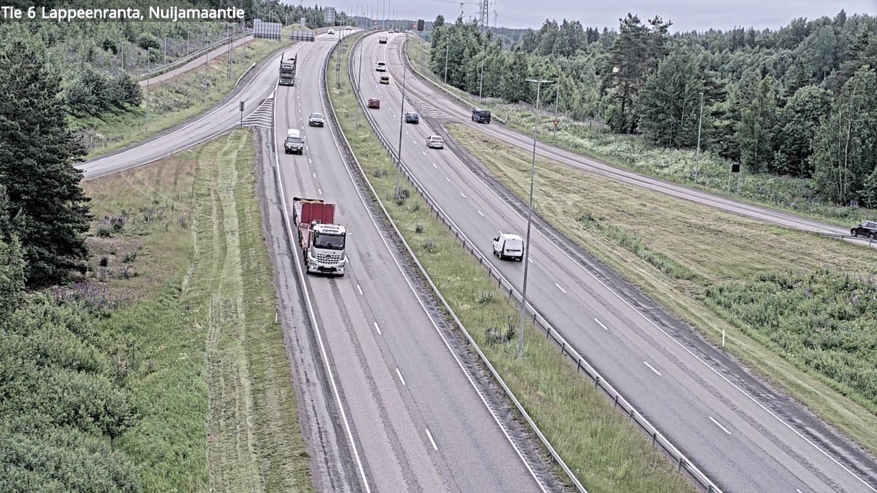 Kelikamerat Kuva Tie 6 Lappeenranta, Nuijamaantie, Lappeenranta, Etelä-Karjala