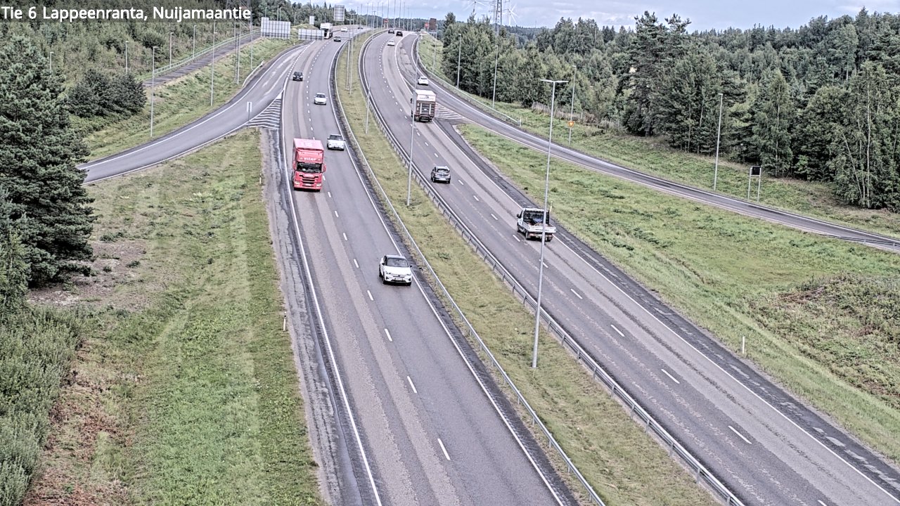 Kelikamerat Kuva Tie 6 Lappeenranta, Nuijamaantie, Lappeenranta, Etelä-Karjala