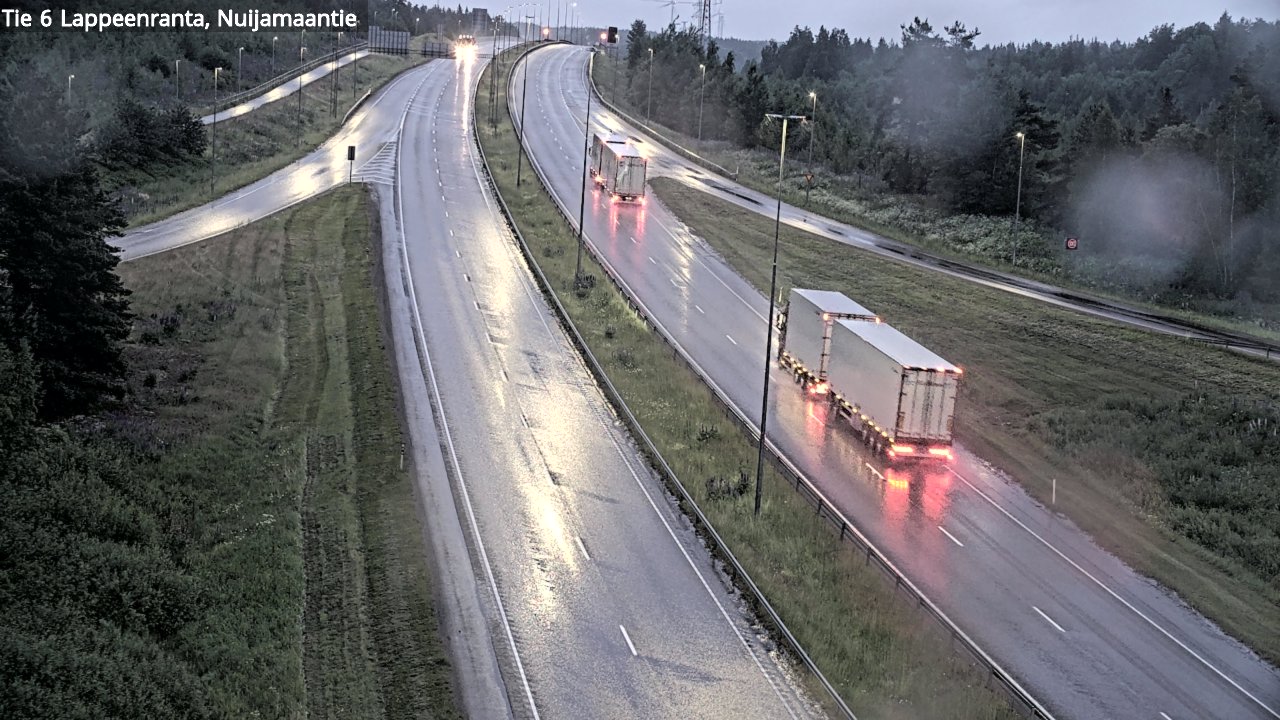 Kelikamerat Kuva Tie 6 Lappeenranta, Nuijamaantie, Lappeenranta, Etelä-Karjala