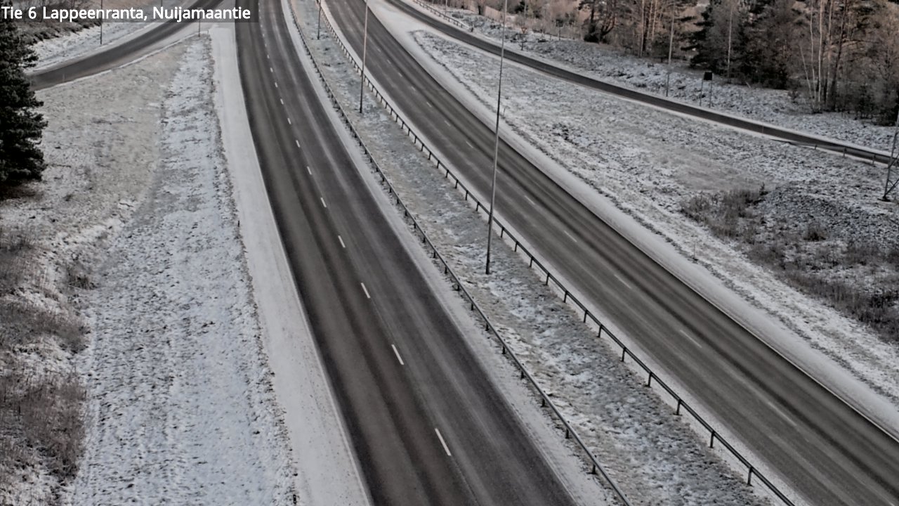 Kelikamerat Kuva Tie 6 Lappeenranta, Nuijamaantie, Lappeenranta, Etelä-Karjala