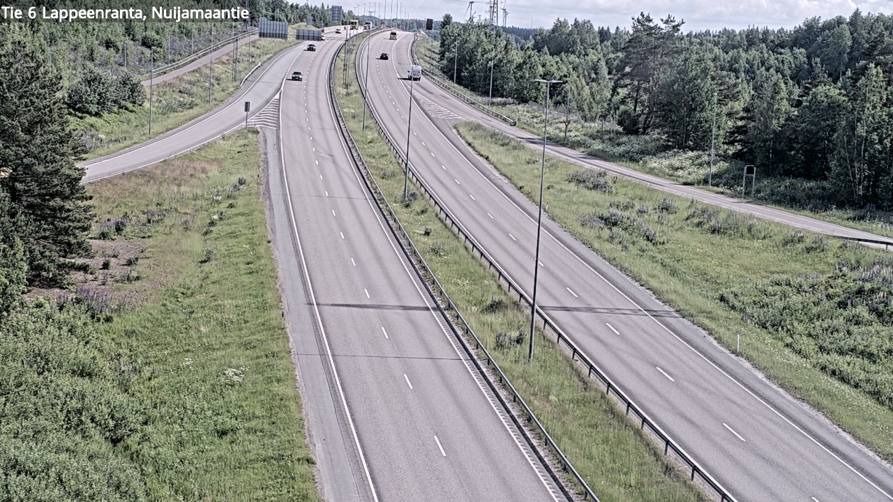 Kelikamerat Kuva Tie 6 Lappeenranta, Nuijamaantie, Lappeenranta, Etelä-Karjala