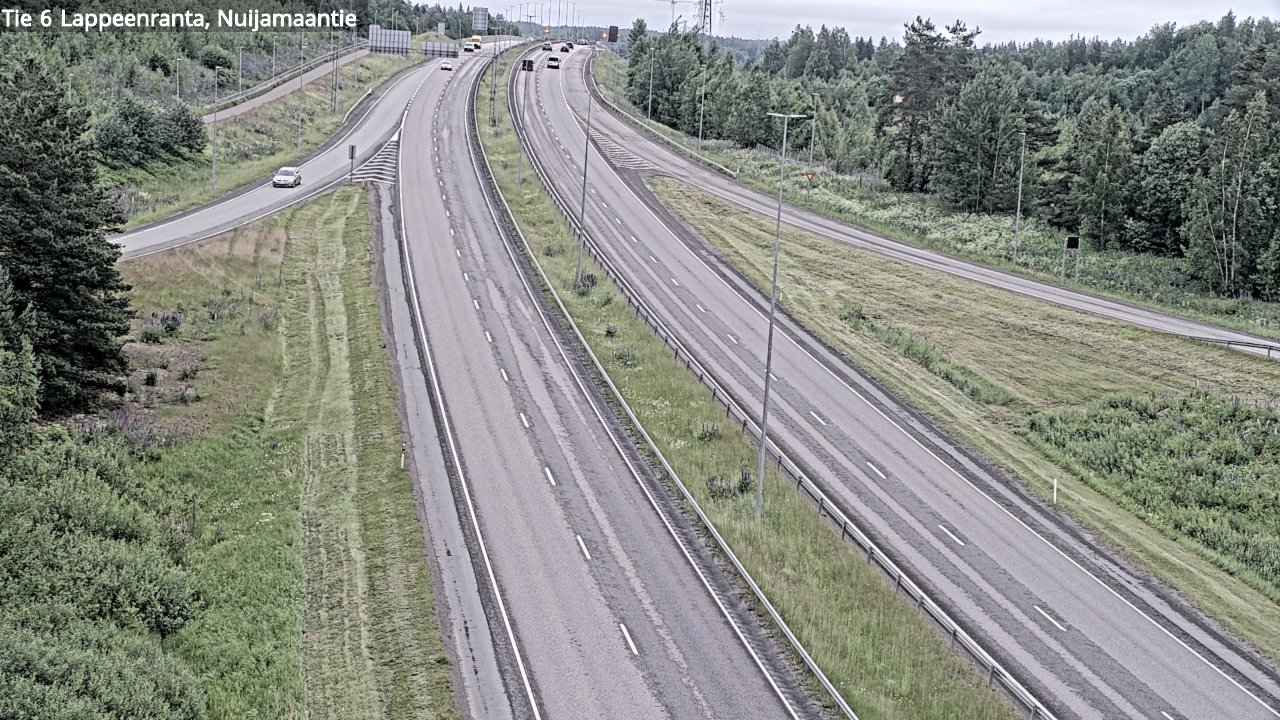 Kelikamerat Kuva Tie 6 Lappeenranta, Nuijamaantie, Lappeenranta, Etelä-Karjala