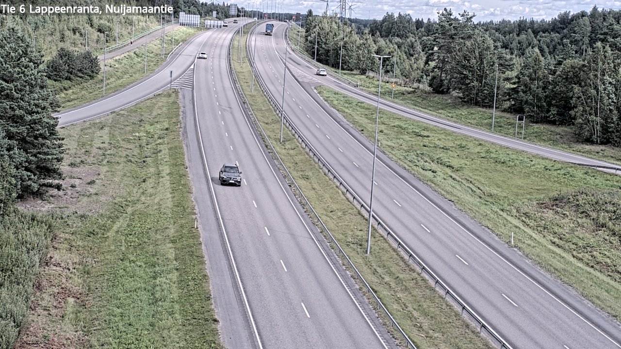 Kelikamerat Kuva Tie 6 Lappeenranta, Nuijamaantie, Lappeenranta, Etelä-Karjala