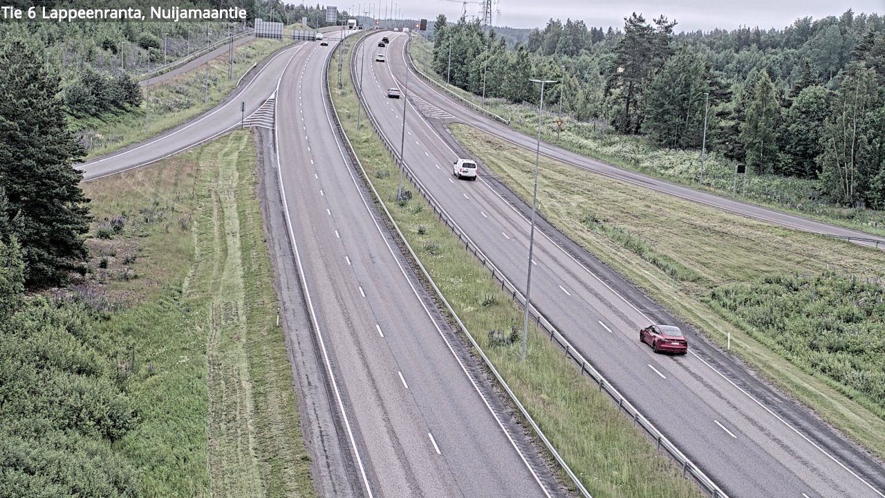 Kelikamerat Kuva Tie 6 Lappeenranta, Nuijamaantie, Lappeenranta, Etelä-Karjala
