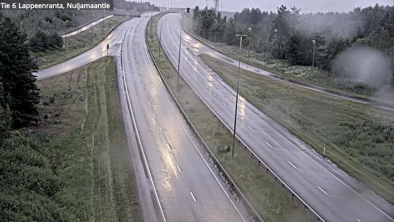 Kelikamerat Kuva Tie 6 Lappeenranta, Nuijamaantie, Lappeenranta, Etelä-Karjala