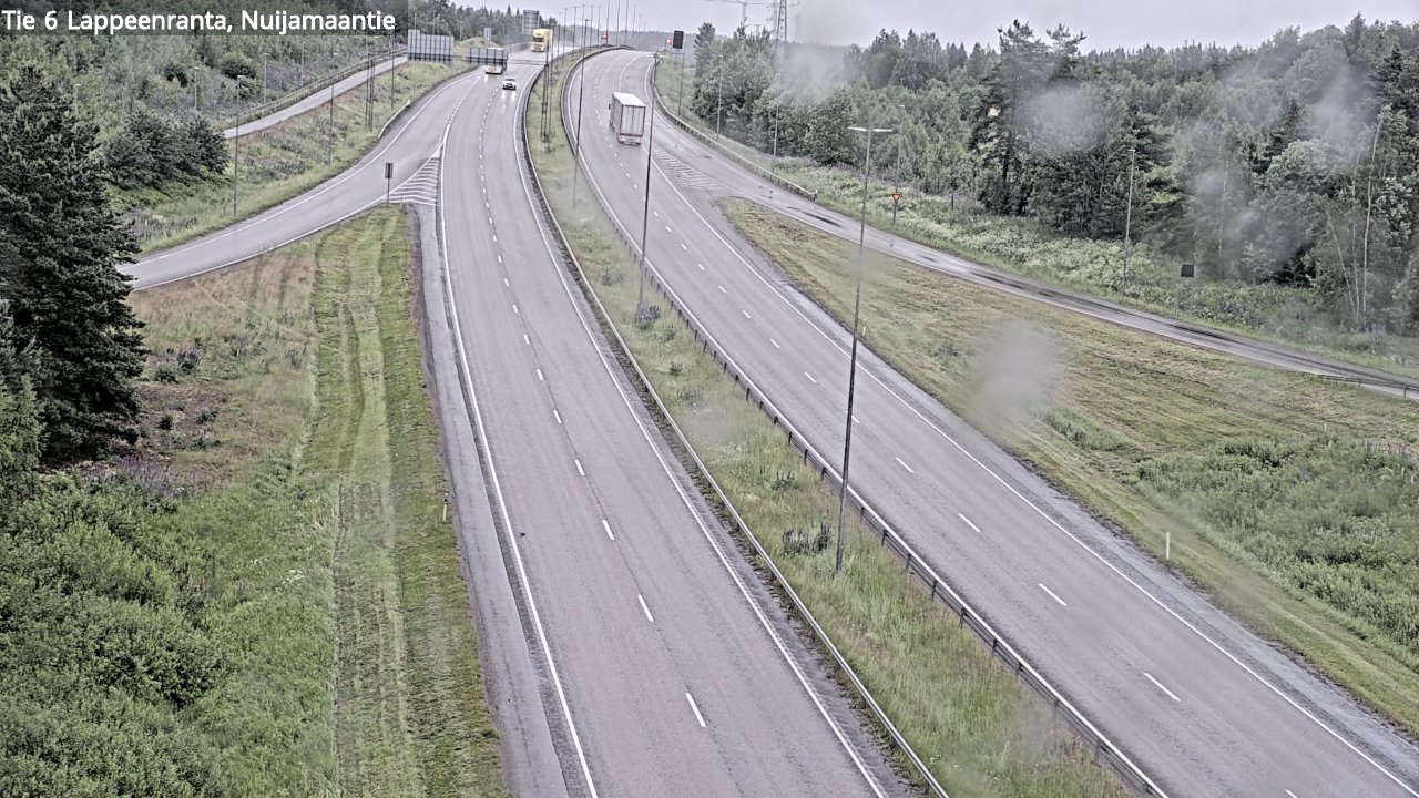 Kelikamerat Kuva Tie 6 Lappeenranta, Nuijamaantie, Lappeenranta, Etelä-Karjala