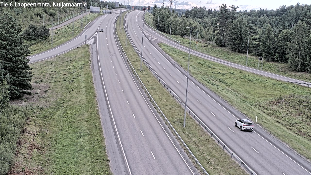 Kelikamerat Kuva Tie 6 Lappeenranta, Nuijamaantie, Lappeenranta, Etelä-Karjala