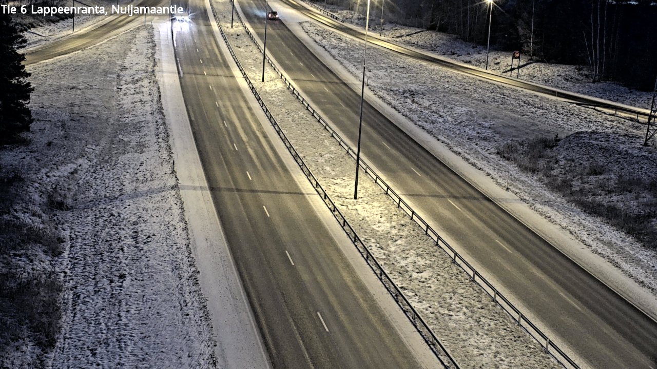 Kelikamerat Kuva Tie 6 Lappeenranta, Nuijamaantie, Lappeenranta, Etelä-Karjala