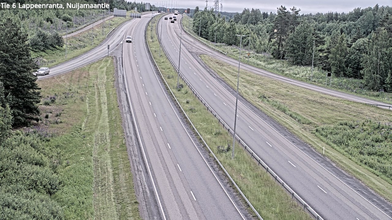 Kelikamerat Kuva Tie 6 Lappeenranta, Nuijamaantie, Lappeenranta, Etelä-Karjala