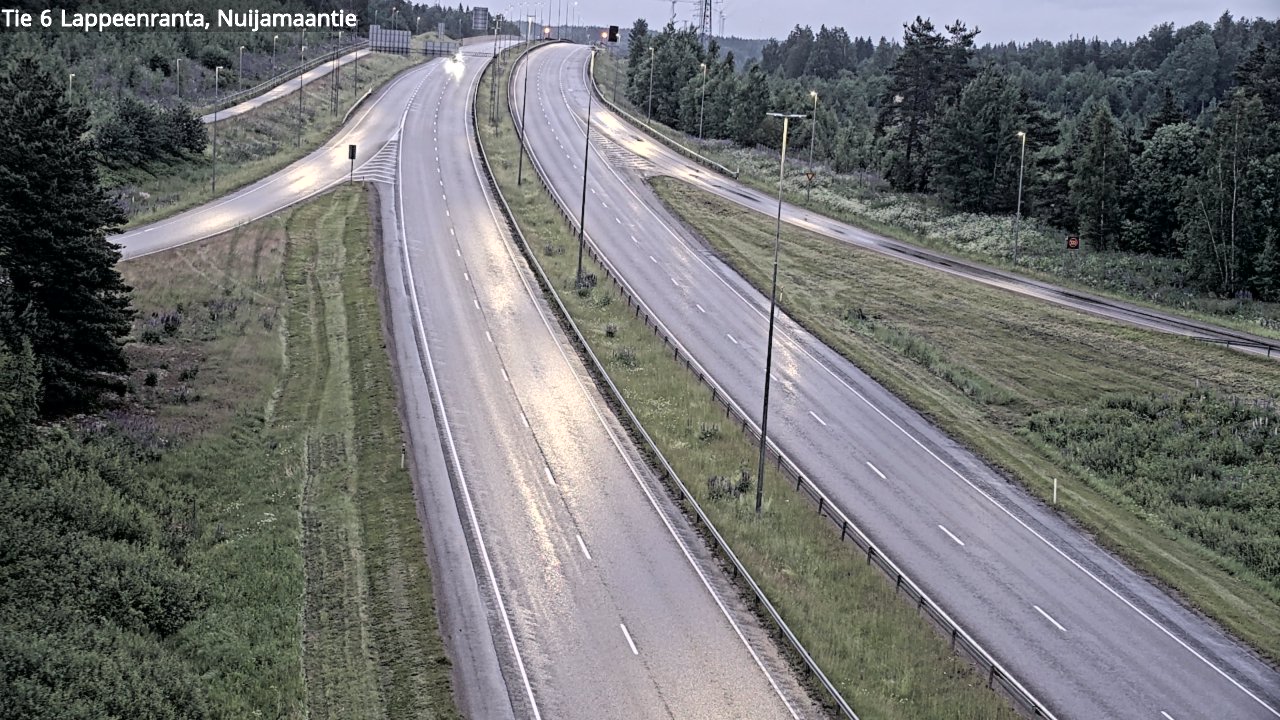 Kelikamerat Kuva Tie 6 Lappeenranta, Nuijamaantie, Lappeenranta, Etelä-Karjala