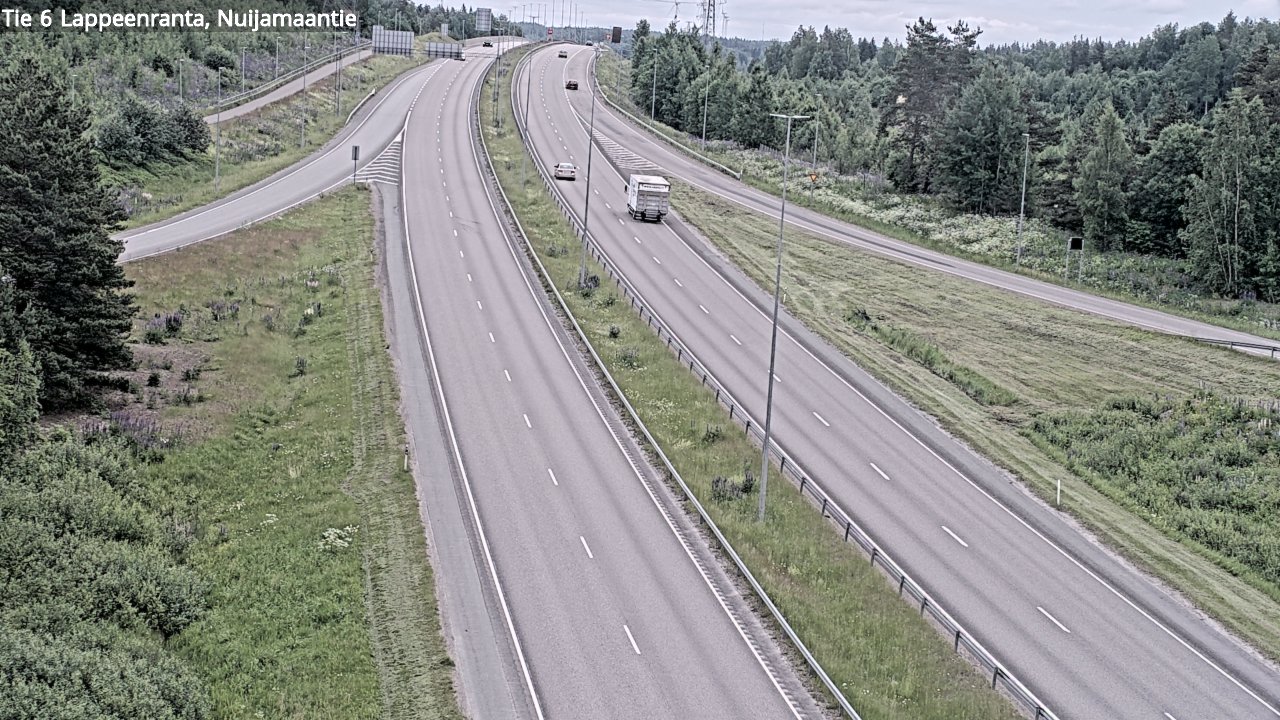 Kelikamerat Kuva Tie 6 Lappeenranta, Nuijamaantie, Lappeenranta, Etelä-Karjala