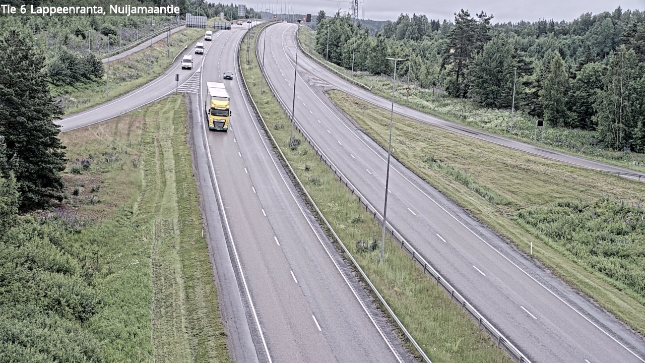 Kelikamerat Kuva Tie 6 Lappeenranta, Nuijamaantie, Lappeenranta, Etelä-Karjala