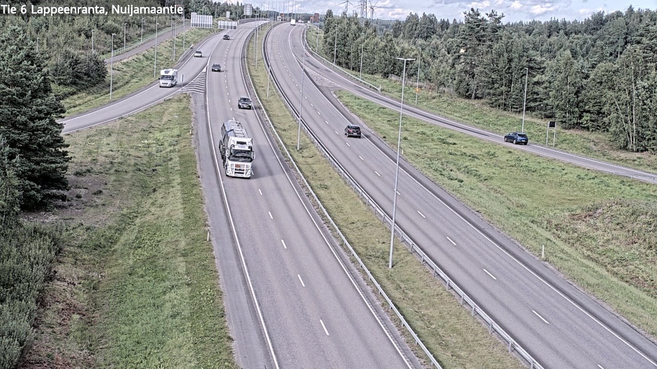 Kelikamerat Kuva Tie 6 Lappeenranta, Nuijamaantie, Lappeenranta, Etelä-Karjala