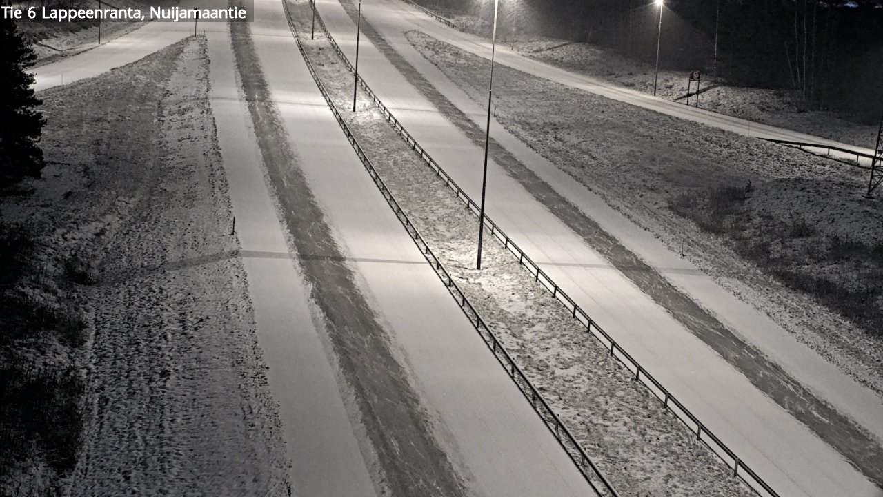 Kelikamerat Kuva Tie 6 Lappeenranta, Nuijamaantie, Lappeenranta, Etelä-Karjala