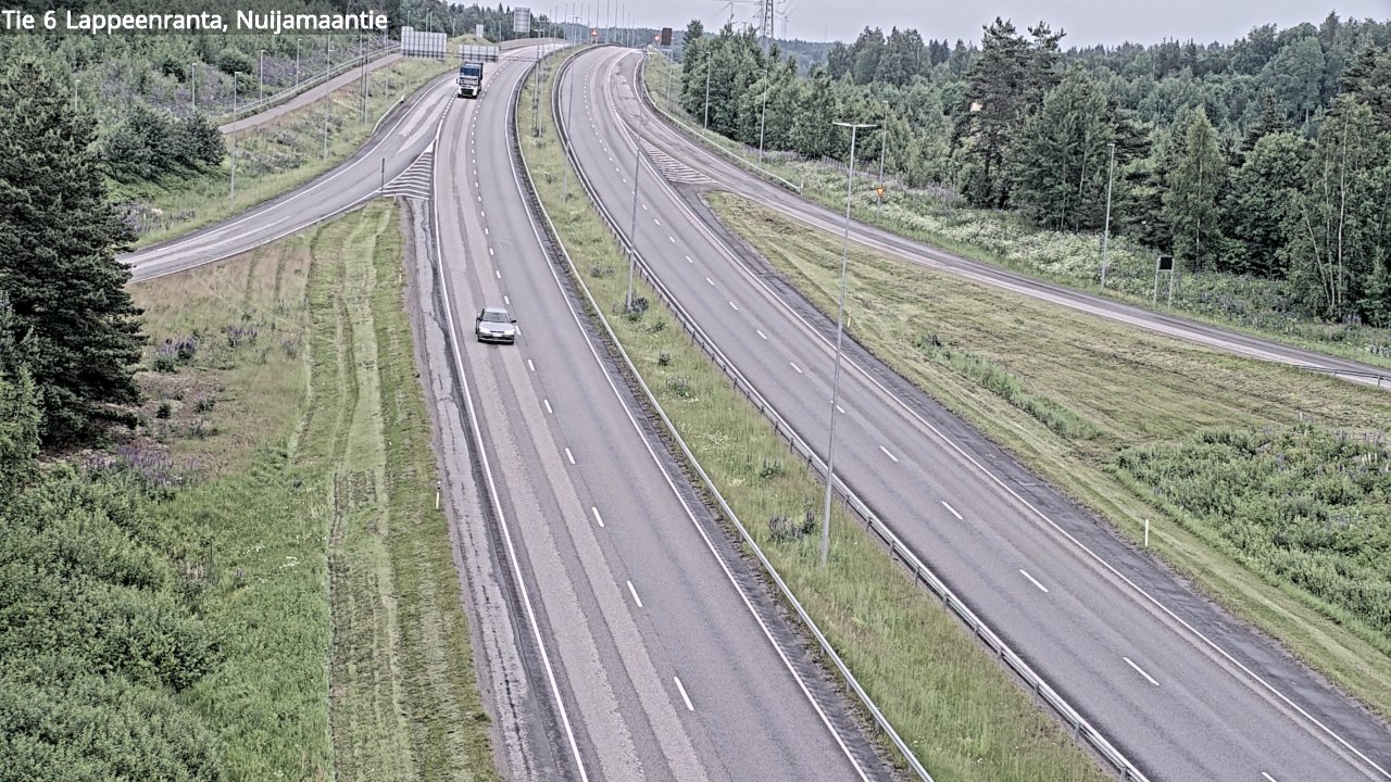 Kelikamerat Kuva Tie 6 Lappeenranta, Nuijamaantie, Lappeenranta, Etelä-Karjala