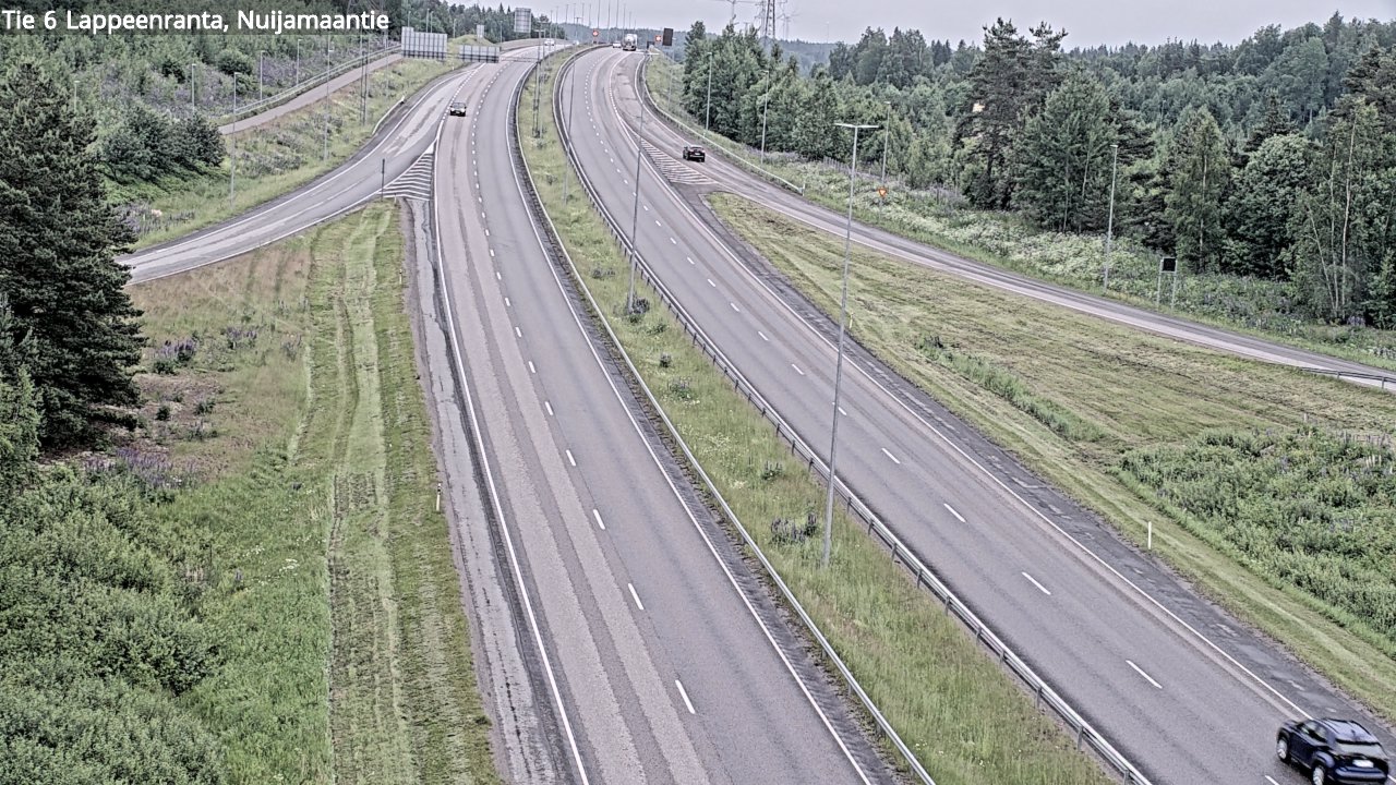 Kelikamerat Kuva Tie 6 Lappeenranta, Nuijamaantie, Lappeenranta, Etelä-Karjala