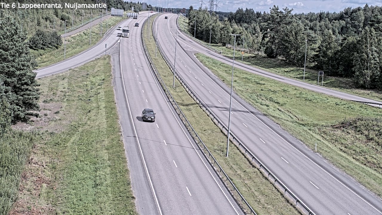 Kelikamerat Kuva Tie 6 Lappeenranta, Nuijamaantie, Lappeenranta, Etelä-Karjala