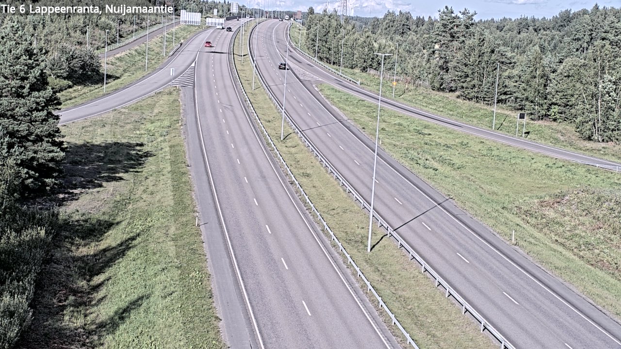Kelikamerat Kuva Tie 6 Lappeenranta, Nuijamaantie, Lappeenranta, Etelä-Karjala