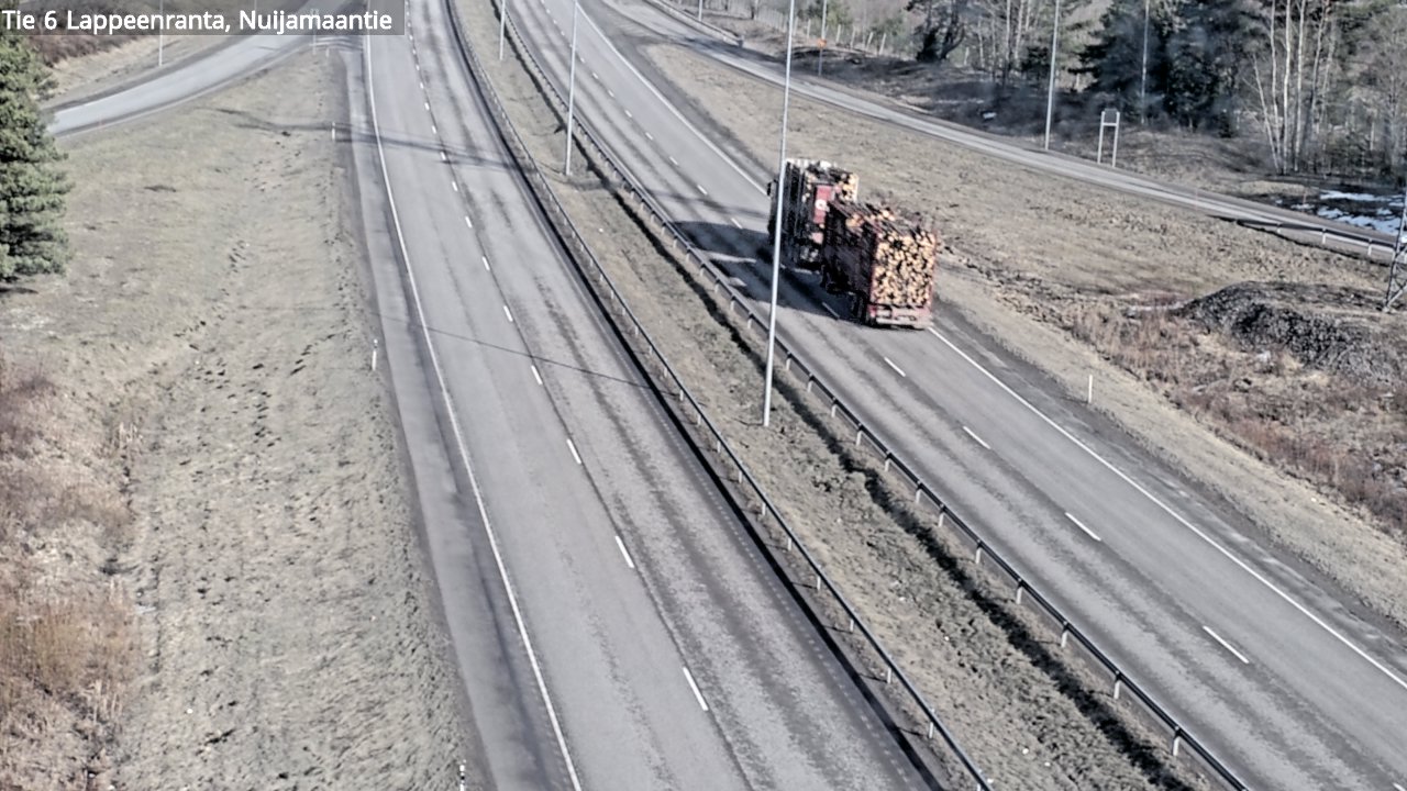 Kelikamerat Kuva Tie 6 Lappeenranta, Nuijamaantie, Lappeenranta, Etelä-Karjala