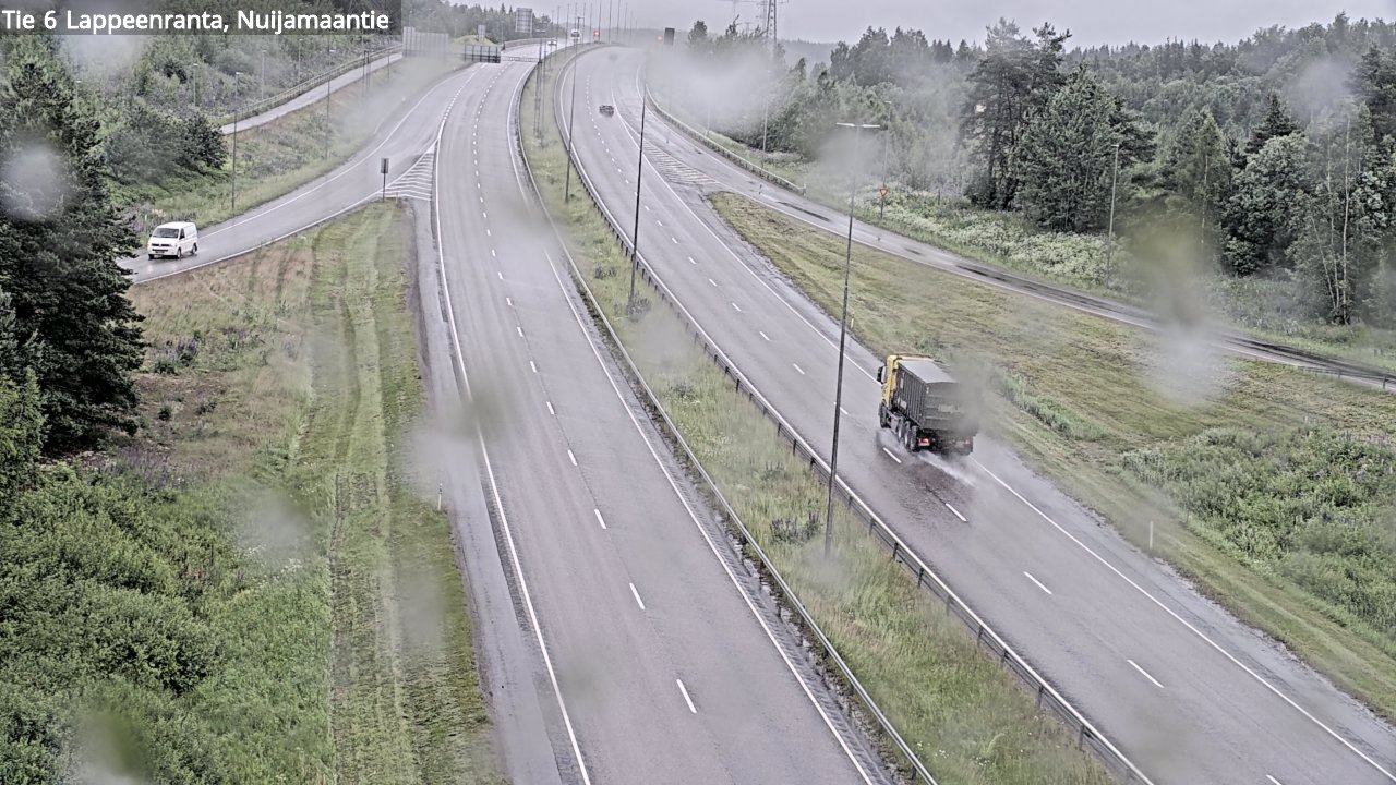 Kelikamerat Kuva Tie 6 Lappeenranta, Nuijamaantie, Lappeenranta, Etelä-Karjala