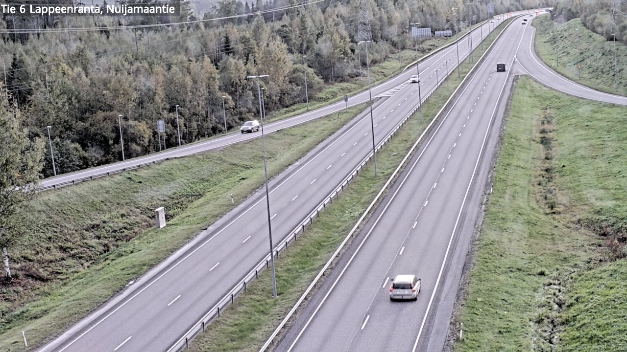 Kelikamerat Kuva Tie 6 Lappeenranta, Nuijamaantie, Lappeenranta, Etelä-Karjala
