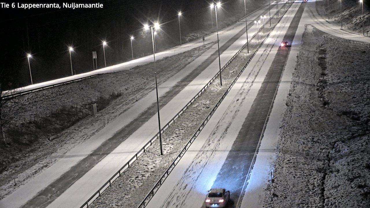 Kelikamerat Kuva Tie 6 Lappeenranta, Nuijamaantie, Lappeenranta, Etelä-Karjala