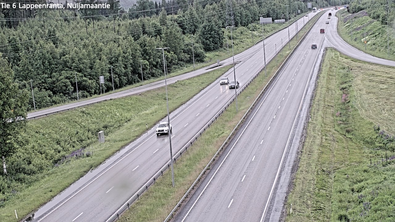 Kelikamerat Kuva Tie 6 Lappeenranta, Nuijamaantie, Lappeenranta, Etelä-Karjala
