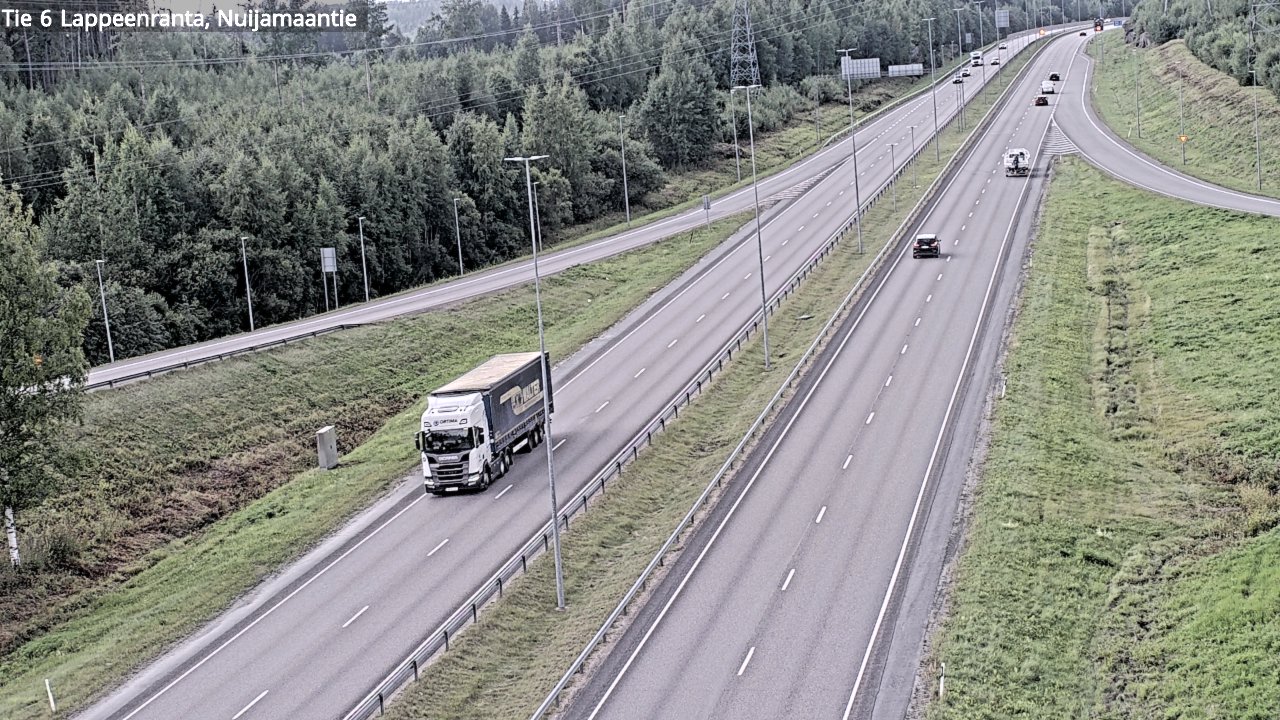 Kelikamerat Kuva Tie 6 Lappeenranta, Nuijamaantie, Lappeenranta, Etelä-Karjala