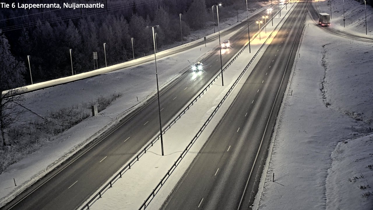 Kelikamerat Kuva Tie 6 Lappeenranta, Nuijamaantie, Lappeenranta, Etelä-Karjala