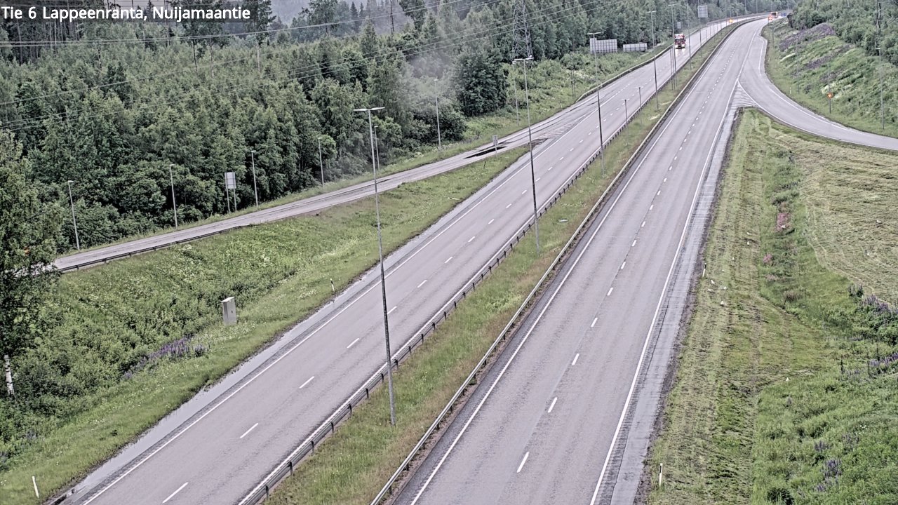 Kelikamerat Kuva Tie 6 Lappeenranta, Nuijamaantie, Lappeenranta, Etelä-Karjala