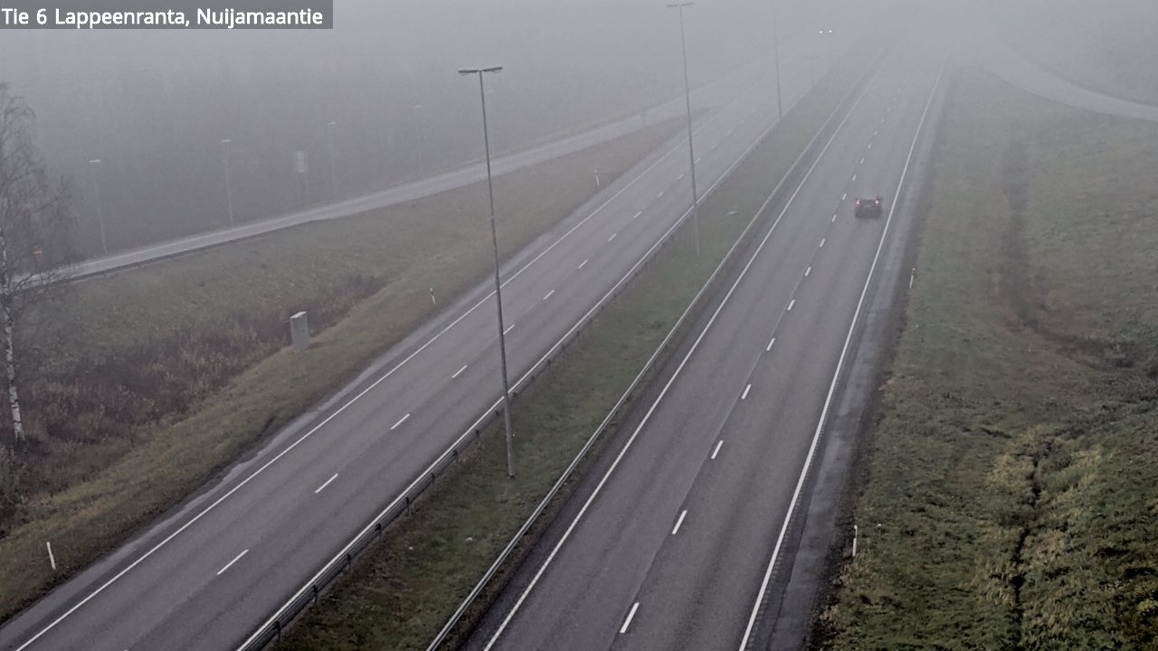 Kelikamerat Kuva Tie 6 Lappeenranta, Nuijamaantie, Lappeenranta, Etelä-Karjala