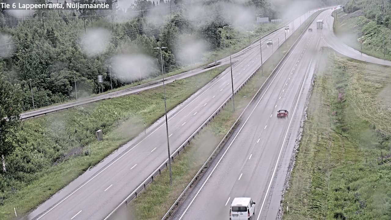 Kelikamerat Kuva Tie 6 Lappeenranta, Nuijamaantie, Lappeenranta, Etelä-Karjala